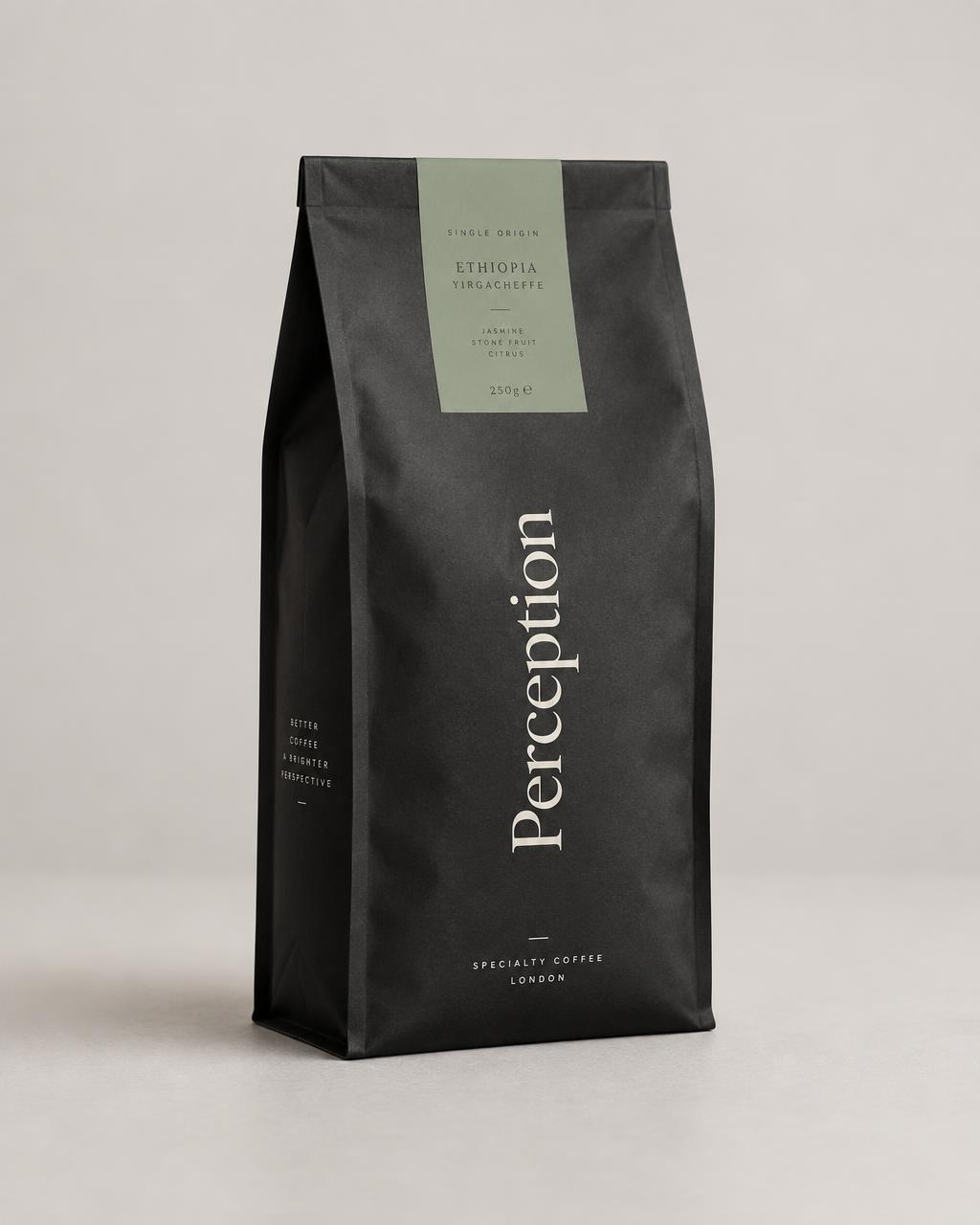 Perception Ethiopia Idido · Floral Funk coffee bag