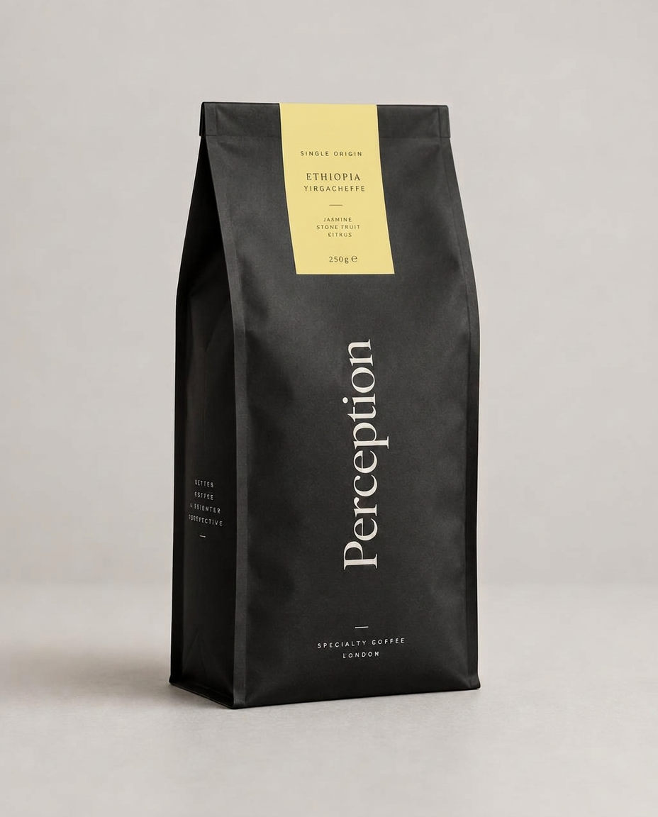Perception Colombia La Viña Natural coffee bag